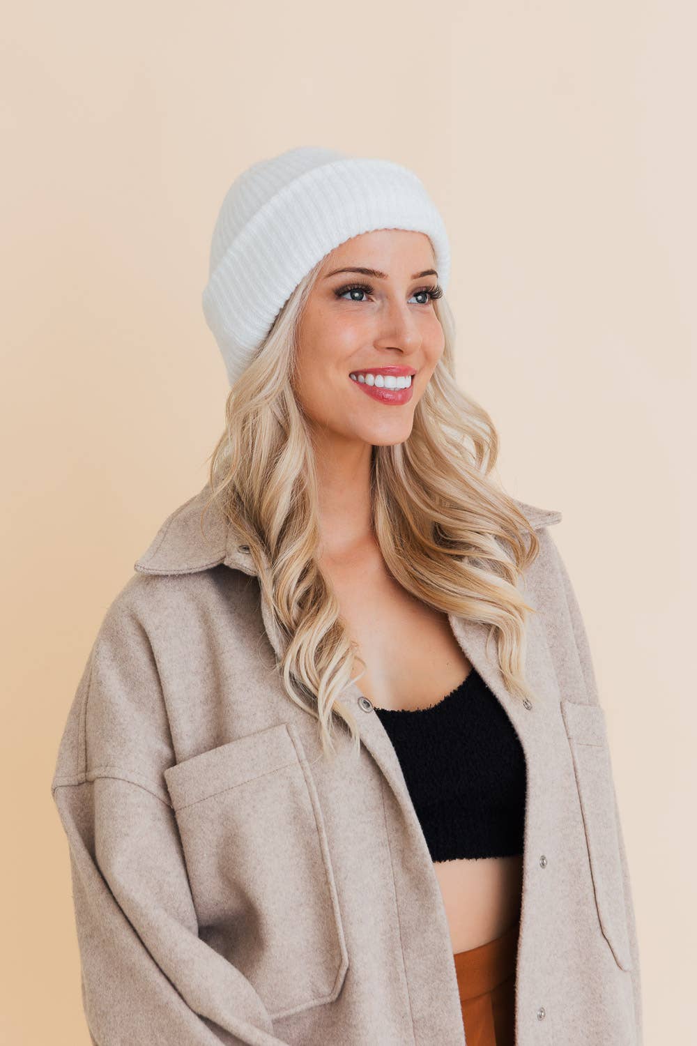 RECYCLED MATERIAL BEANIE