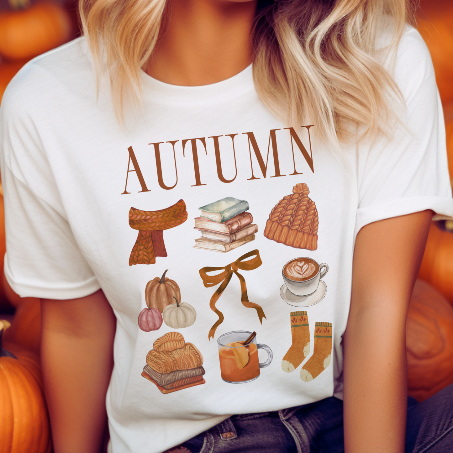 AUTUMN THANKSGIVING COLLAGE TEE