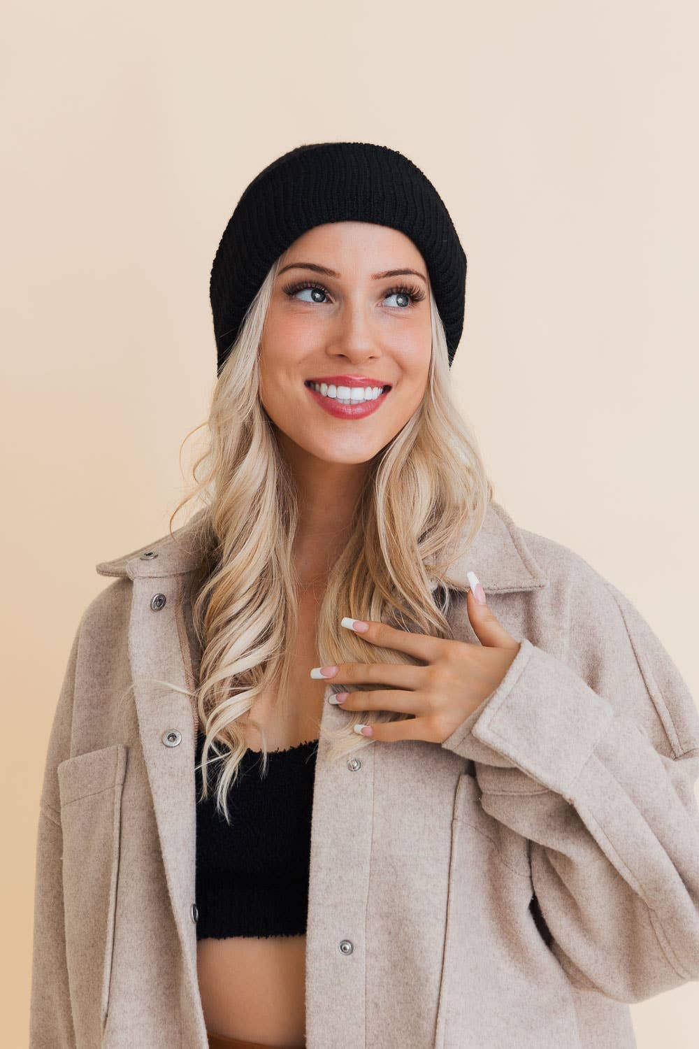 RECYCLED MATERIAL BEANIE