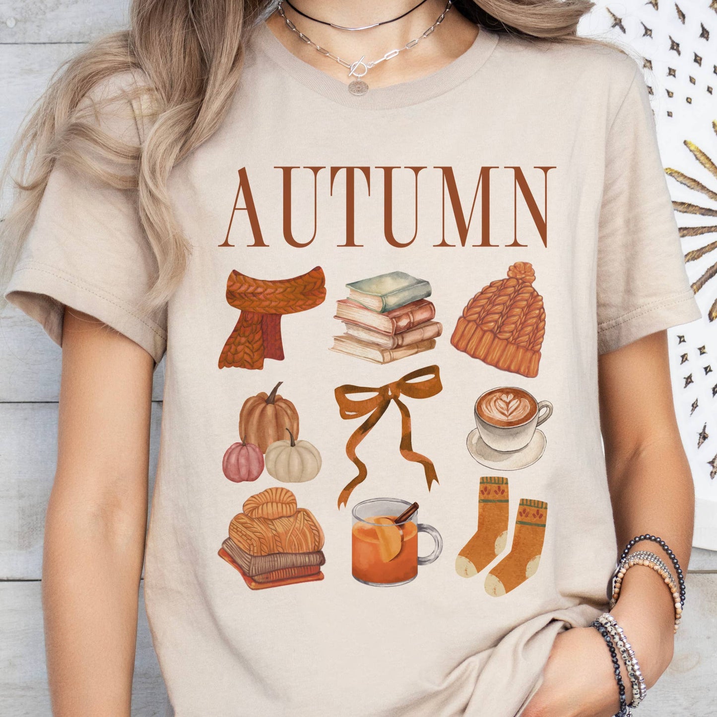 AUTUMN THANKSGIVING COLLAGE TEE