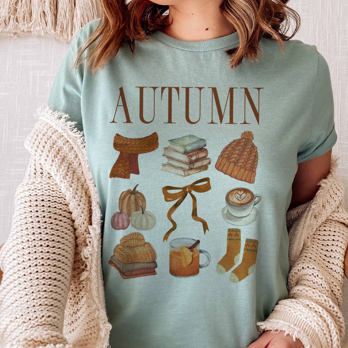 AUTUMN THANKSGIVING COLLAGE TEE