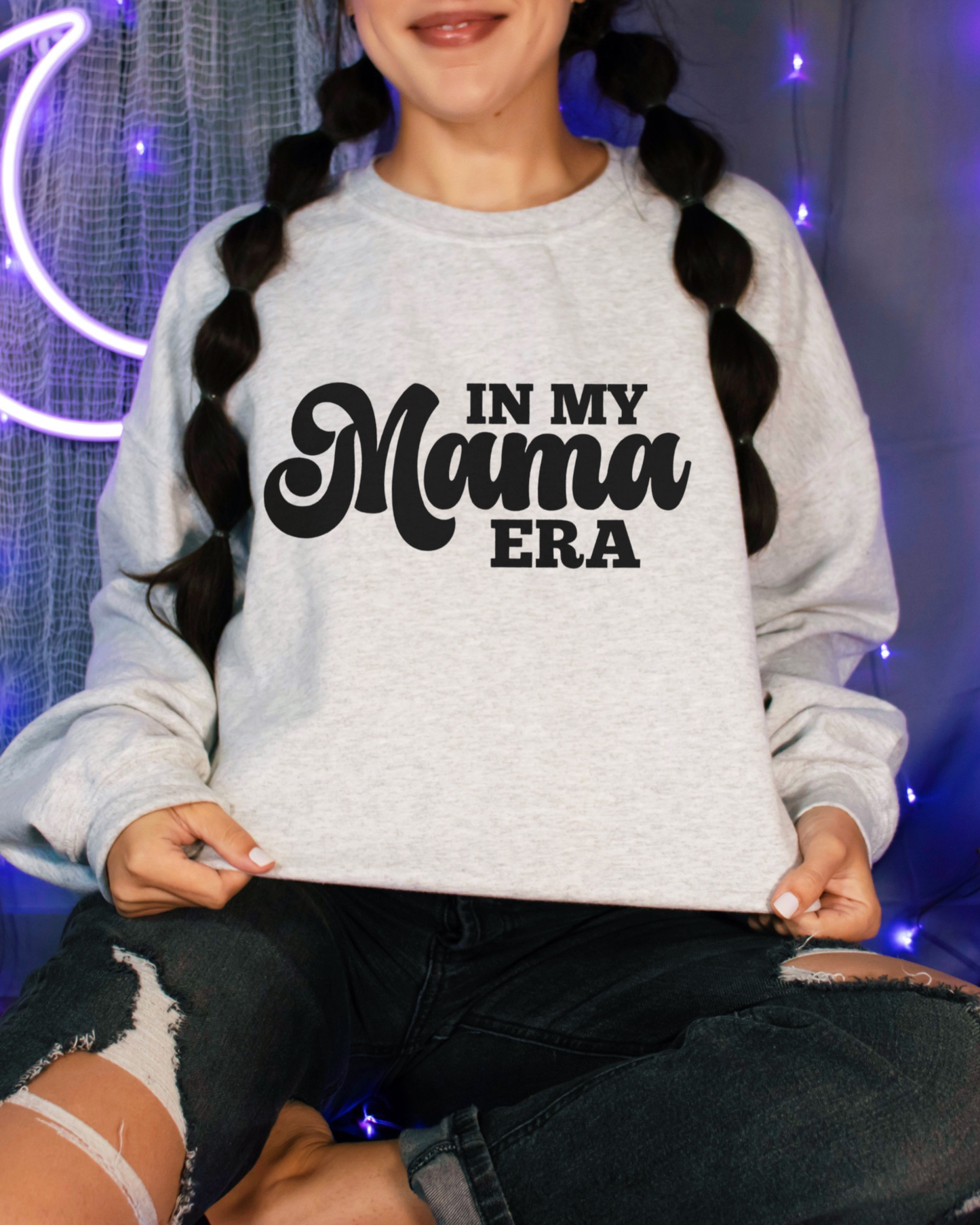 IN MY MAMA ERA CREWNECK SWEATSHIRT