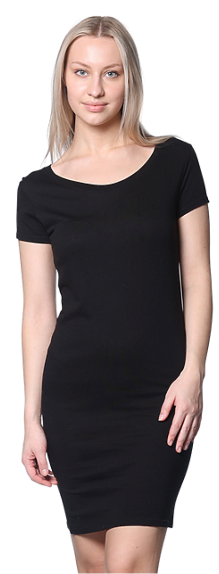 VISCOSE BAMBOO ORGANIC TEE DRESS