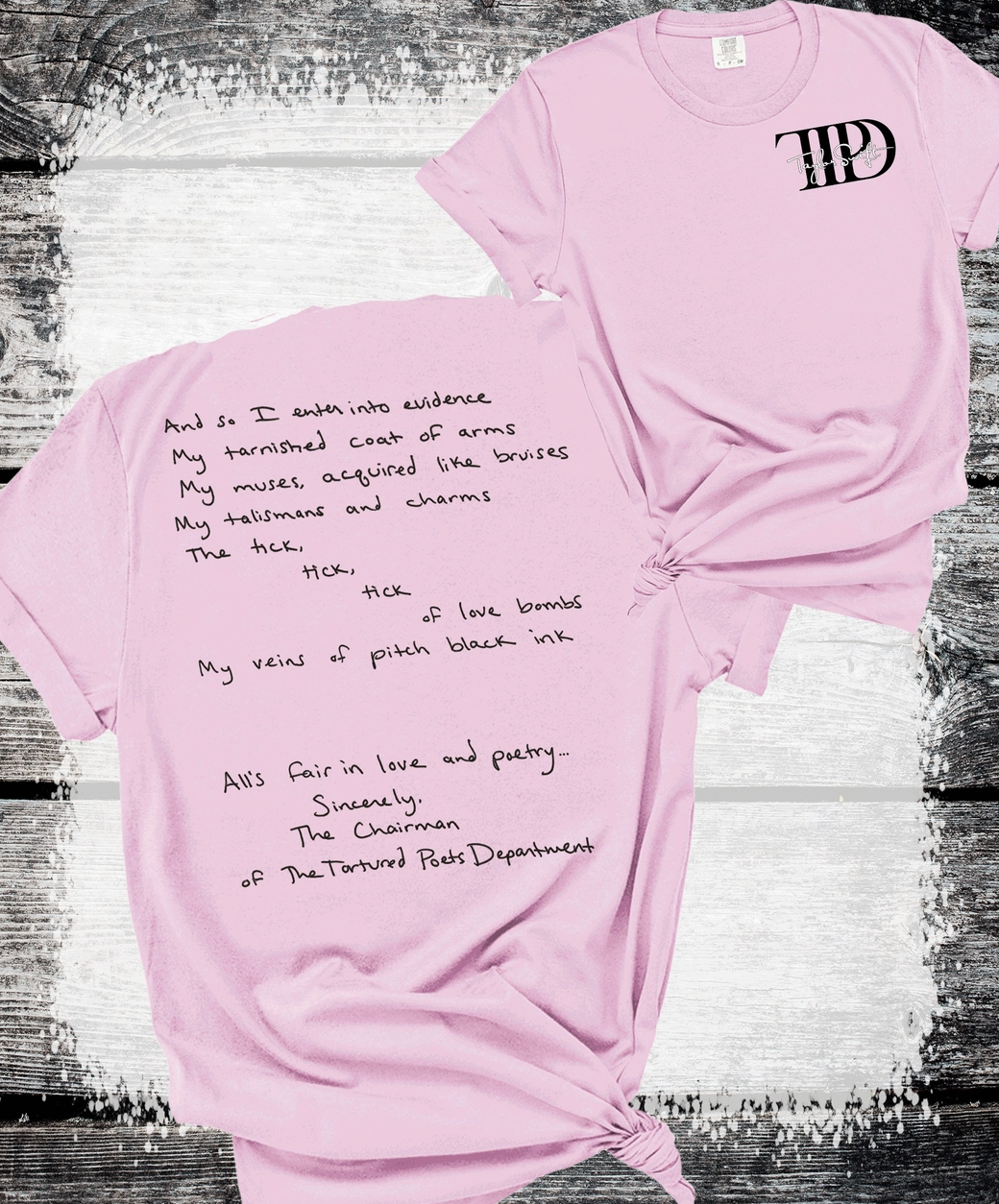 TORTURED POETS DEPT TEE