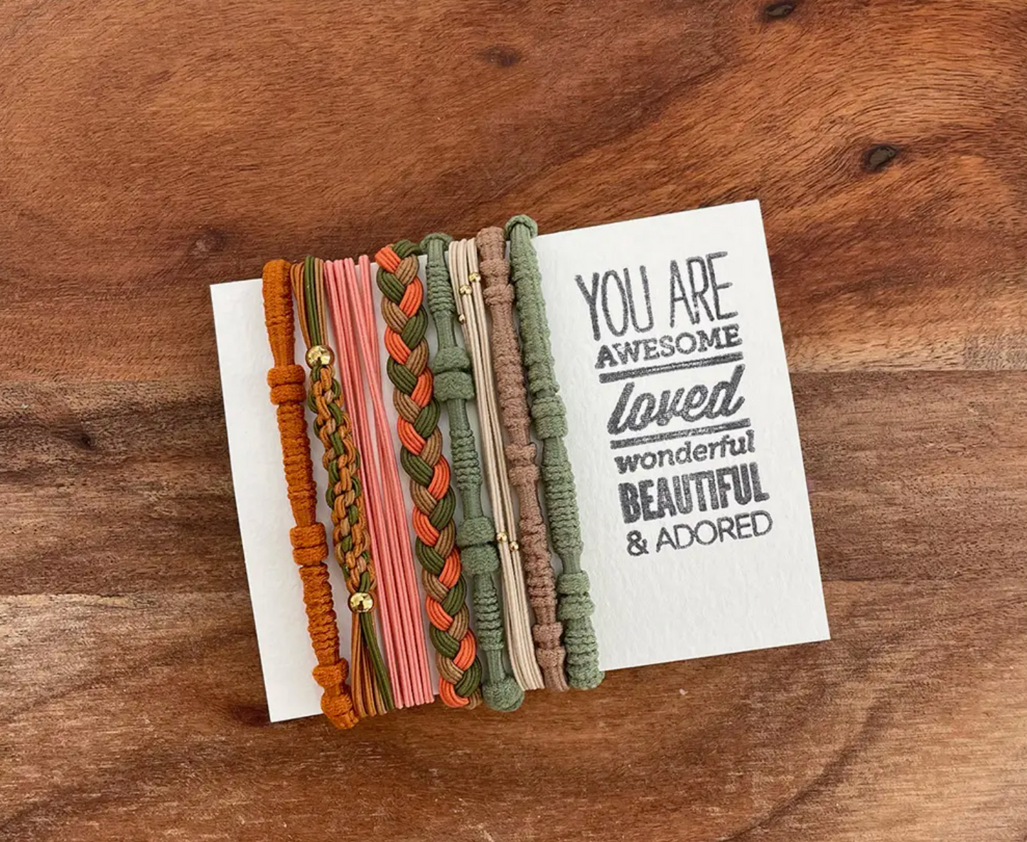 BOHO HAIR TIES