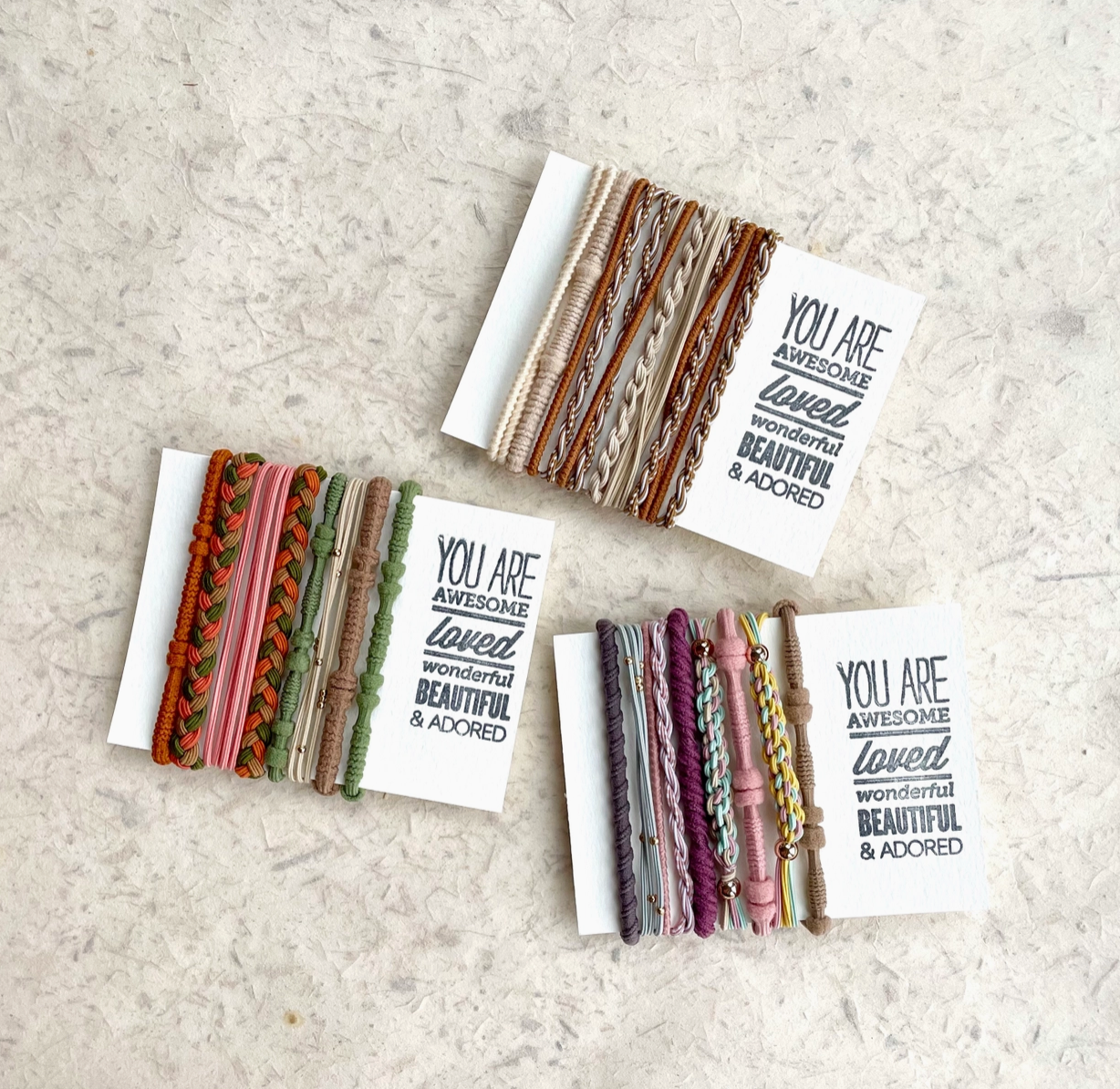 BOHO HAIR TIES