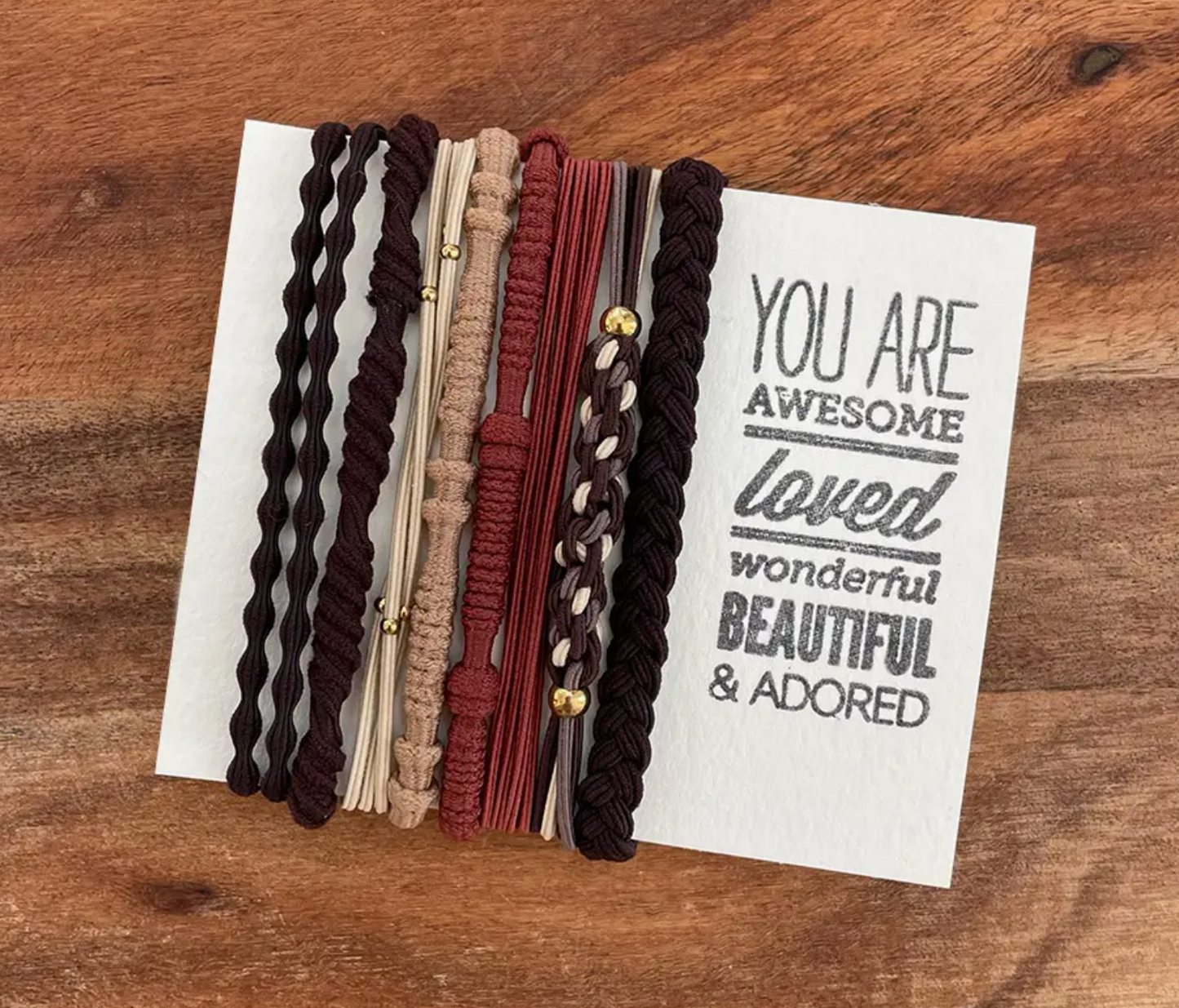 BOHO HAIR TIES