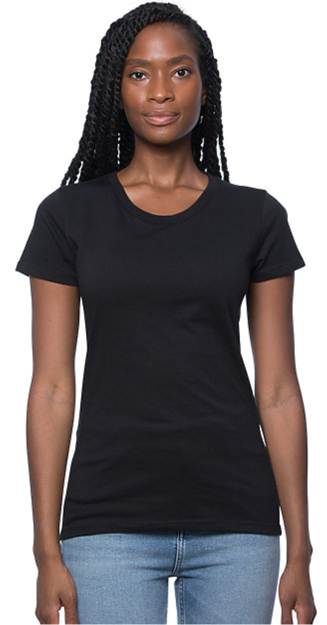 WOMEN'S VISCOSE BAMBOO ORGANIC COTTON TEE