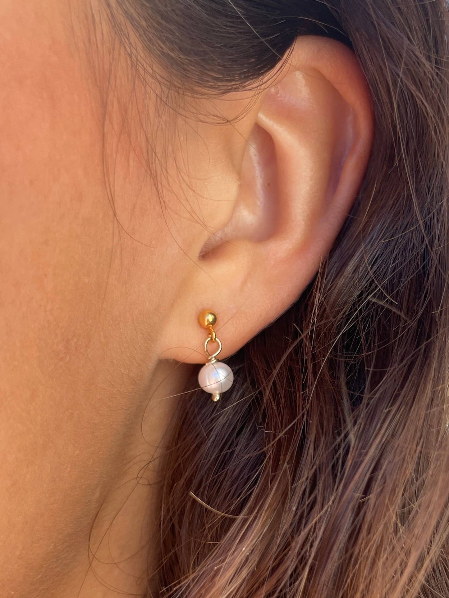 PEARL DROP EARRINGS