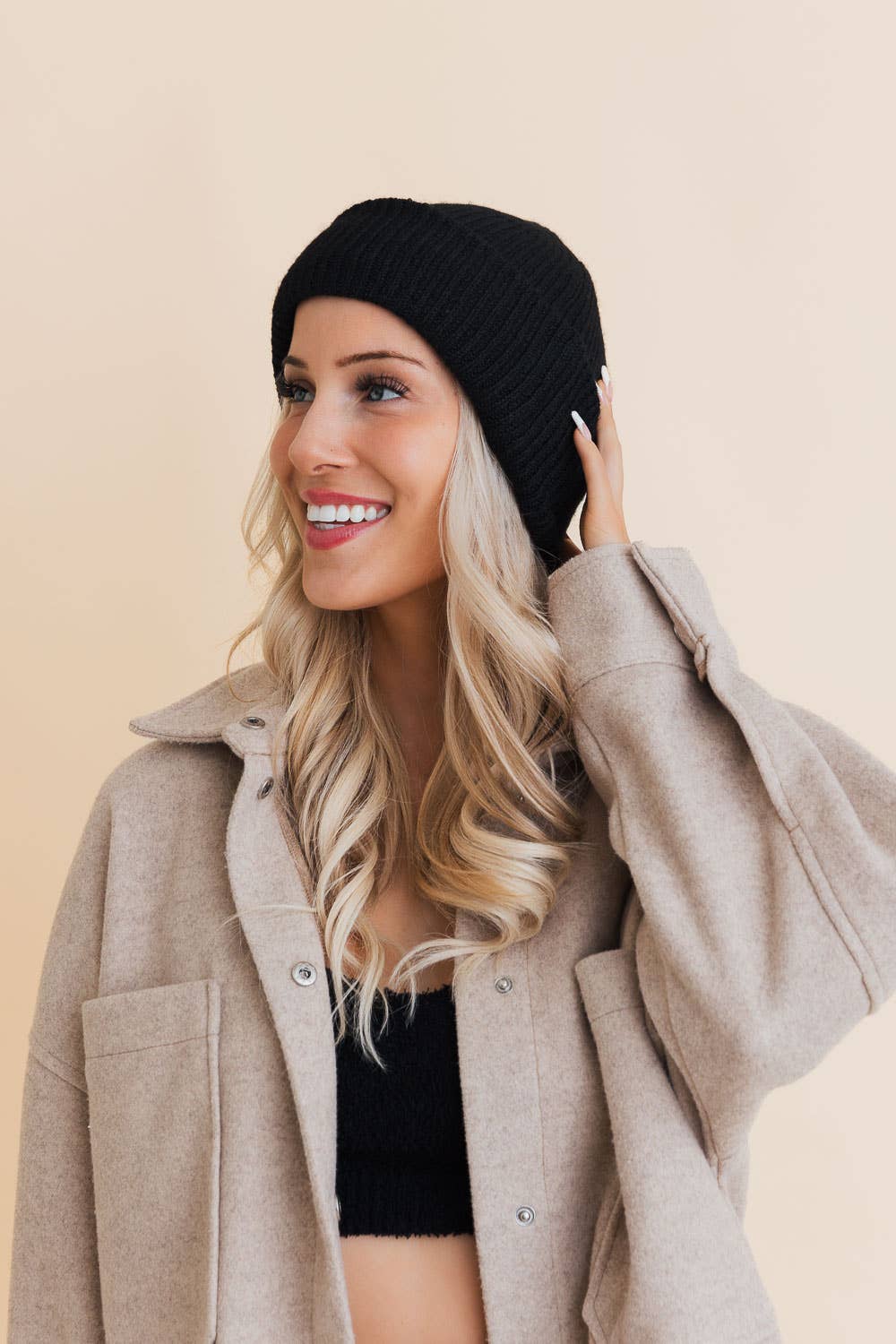 RECYCLED MATERIAL BEANIE
