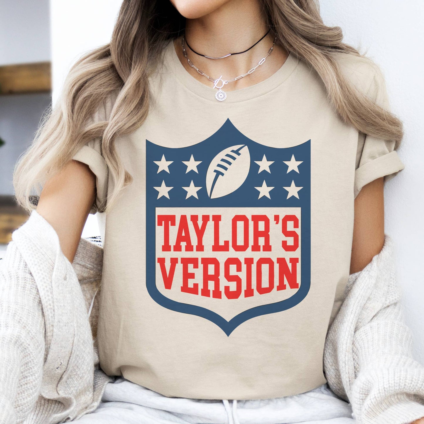 TAYLOR'S VERSION KANSAS CITY CHIEFS FOOTBALL TEE