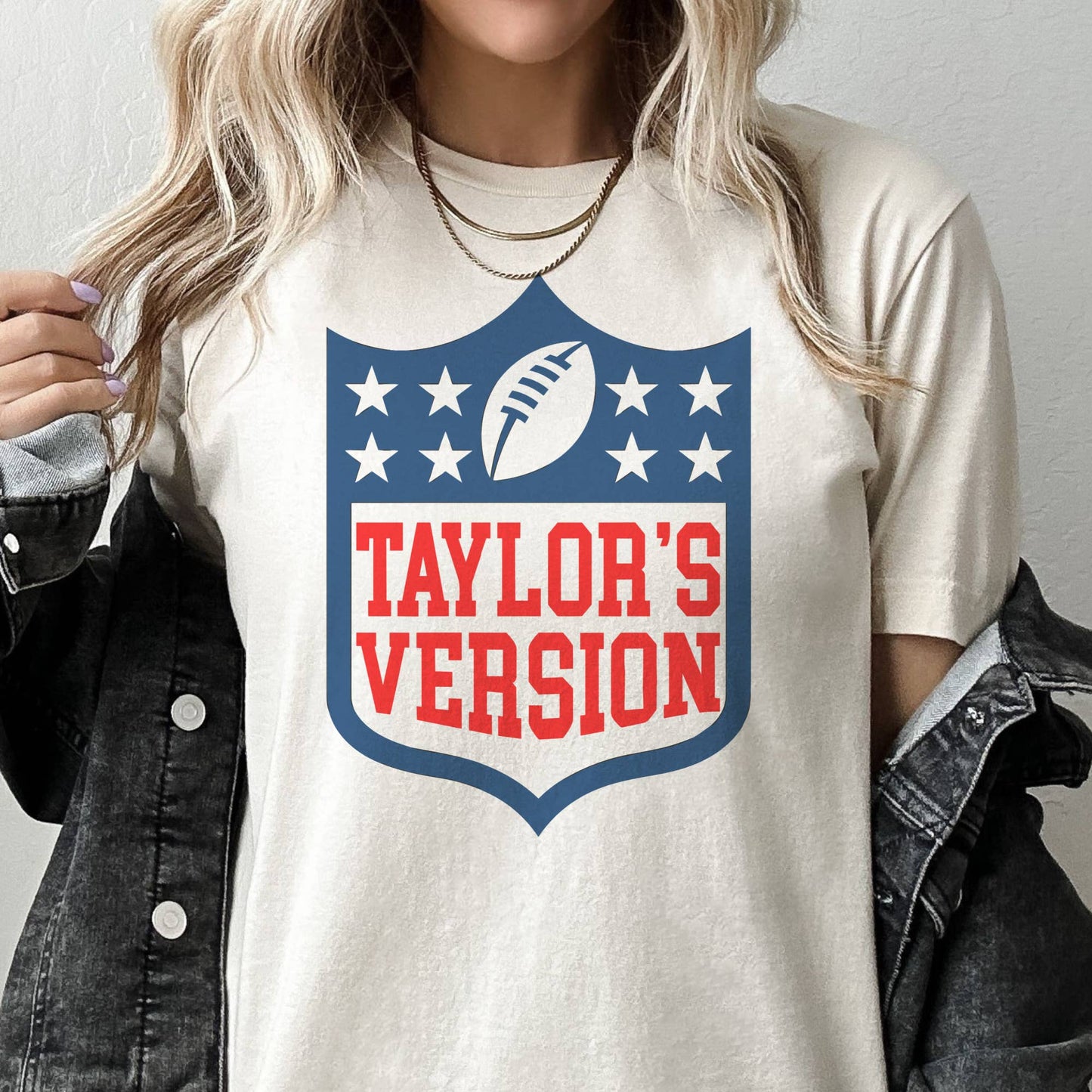 TAYLOR'S VERSION KANSAS CITY CHIEFS FOOTBALL TEE