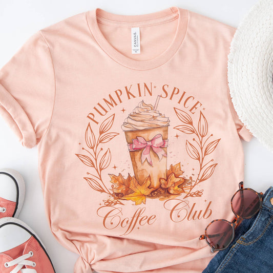 PUMPKIN SPICE COFFEE CLUB TEE