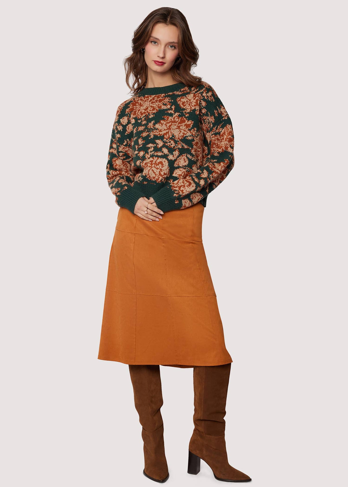AMORE MIDI SKIRT