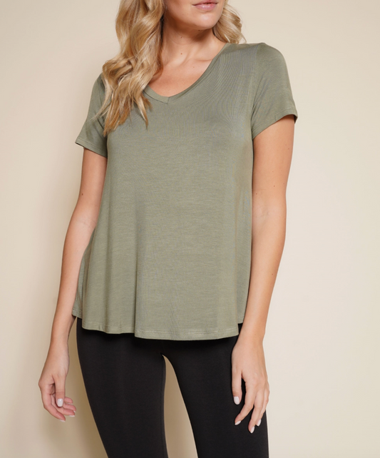 BAMBOO V NECK