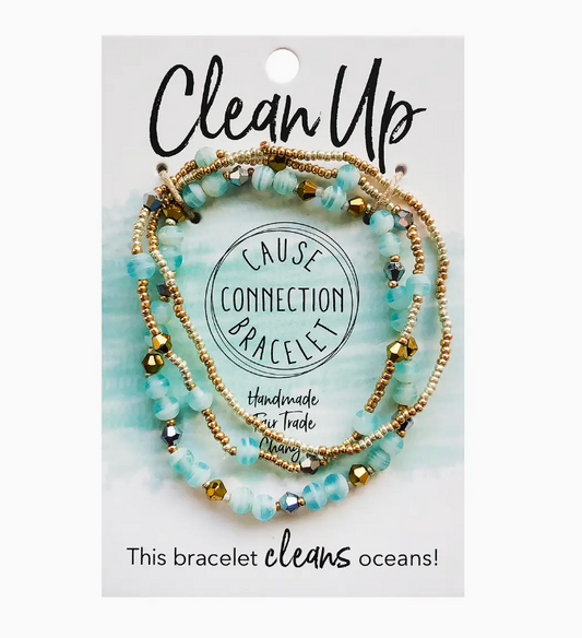 CLEAN UP CAUSE BRACELET