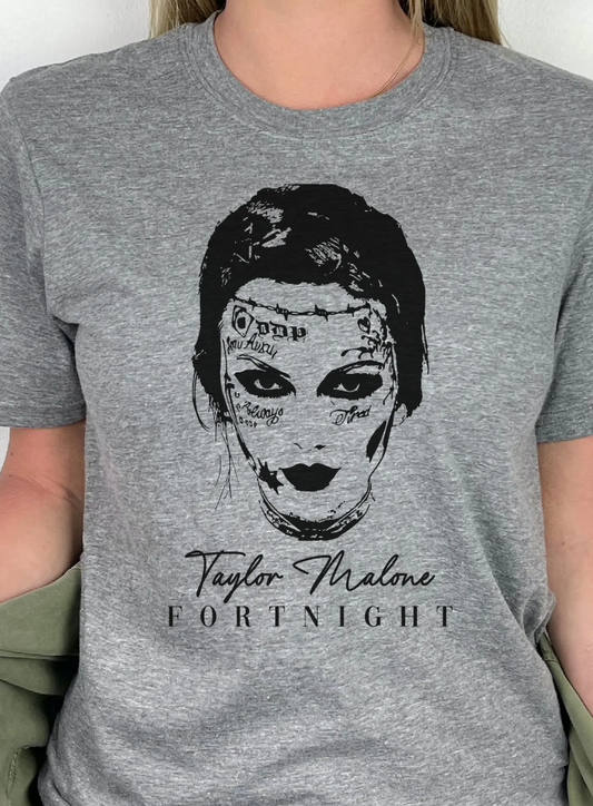 UNISEX TAYLOR SWIFT TORTURED POETS DEPT MALONE TEE