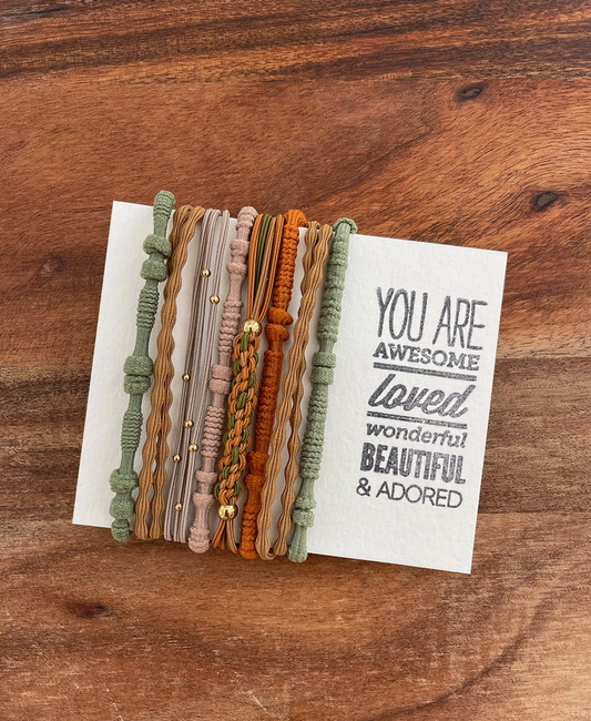 BOHO HAIR TIES