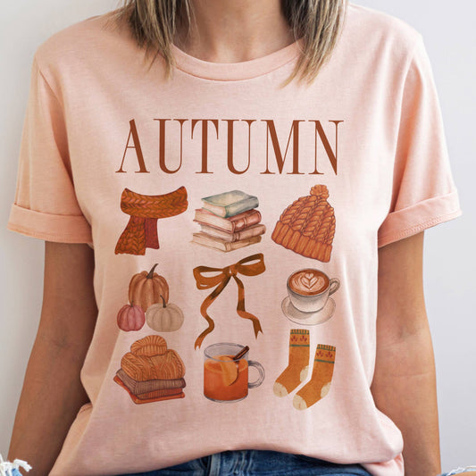 AUTUMN THANKSGIVING COLLAGE TEE