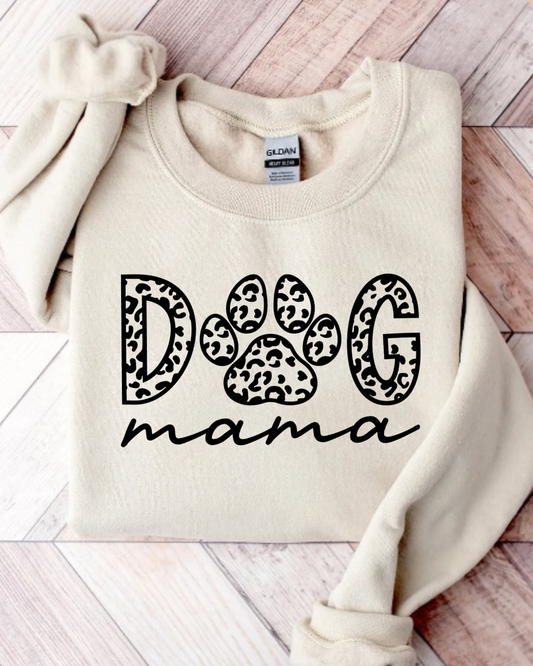 DOG MAMA CREWNECK SWEATSHIRT