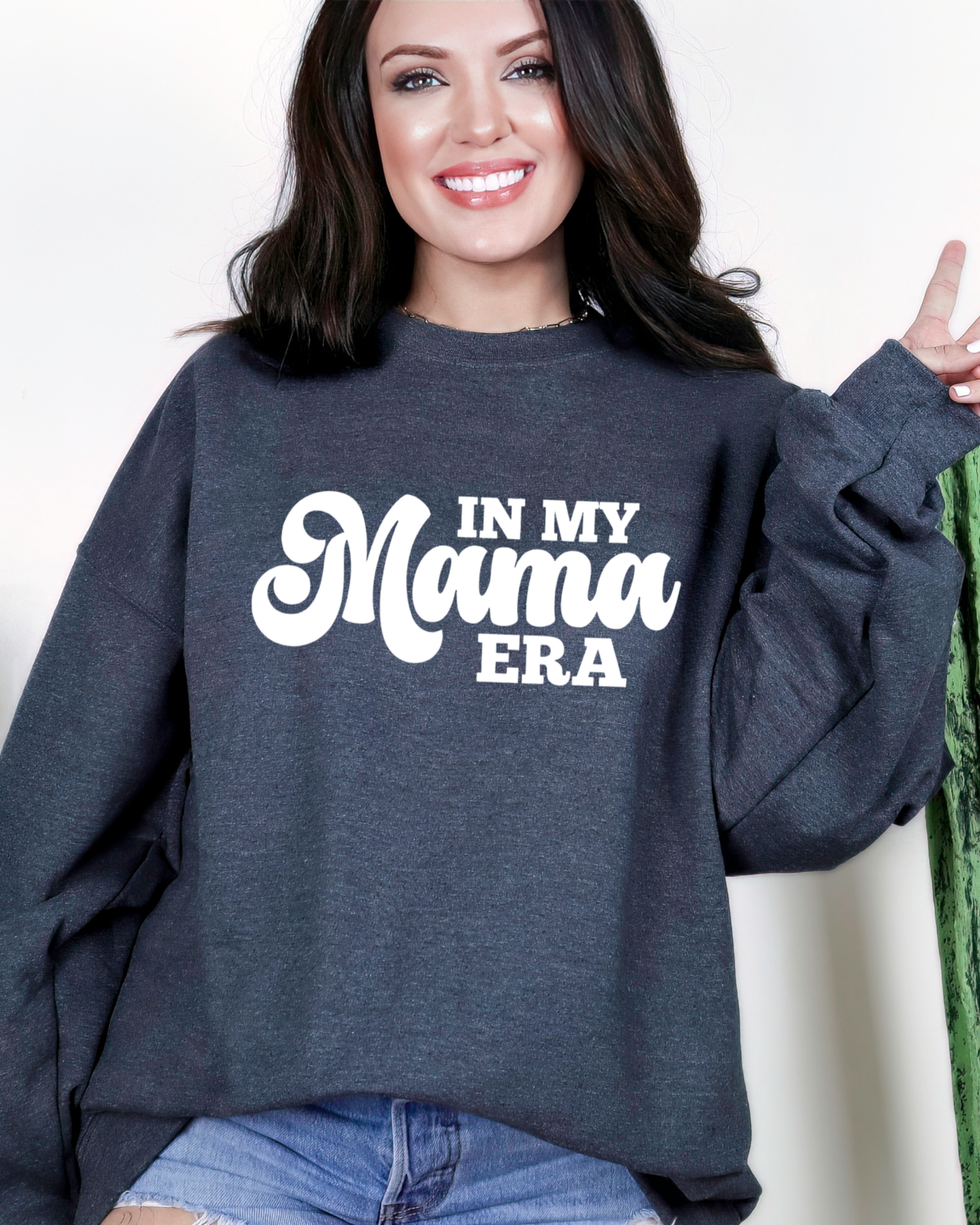 IN MY MAMA ERA CREWNECK SWEATSHIRT